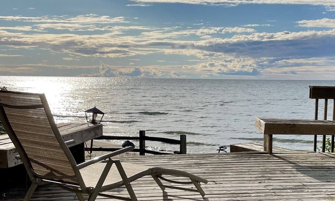 Harbor Springs Cabaña | Turquesa Playa - Lago Michigan Cottage