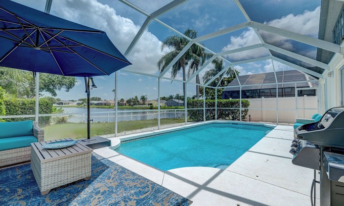 Sabal Harbour Casa | ⚓Turtle Bay Cottage! Cozy home w/private pool! Water view!⚓