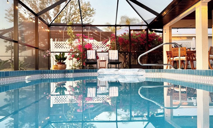 White Marsh Casa | Turtle Tracks Lead to Paradise: Canal Home with Pool, 3BR, 2BA, 15 min to beach!