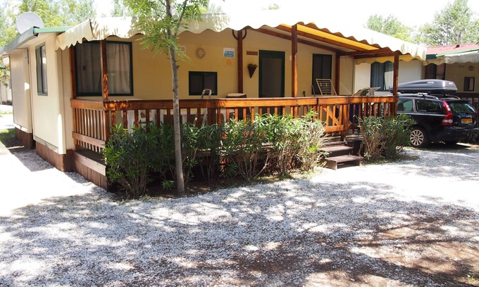 Viareggio Chalet De Esquí | Toscana, Chalet junto al mar en Famlie Camping Paradiso cerca del mar, Pisa, Lucca