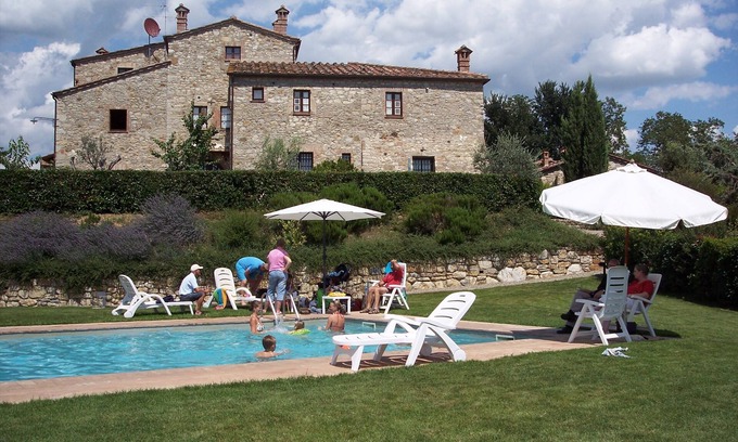 Castellina in Chianti Apartamento | Toscana. Preciosa casa de vacaciones con piscina.
