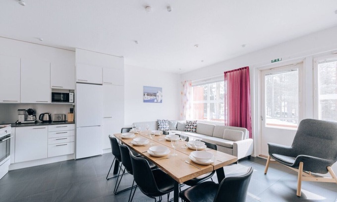 Sirkka Apartamento | Twin Haven – Modern 2-Unit Retreat up to 16 people