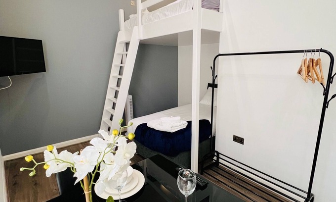 Barbican Apartamento | Estudio-Apartamento-Baño en la habitacion-Twin
