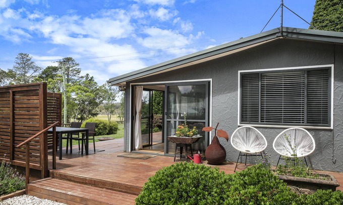 Fitzroy Falls Cabaña | Twin Oaks Cottage - Cataratas Fitzroy