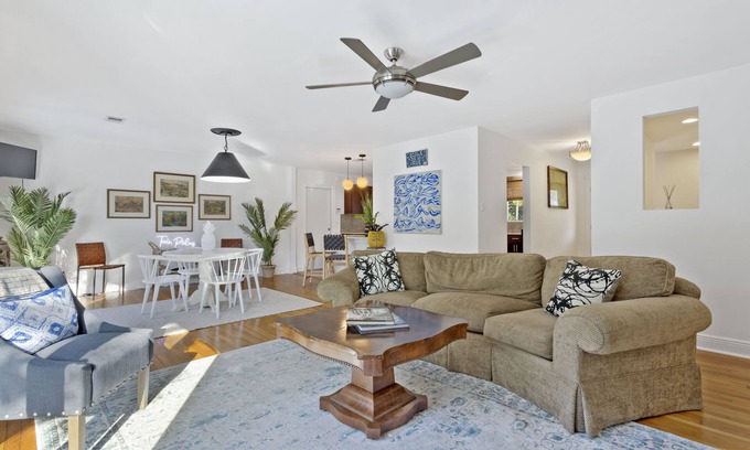 Gulf Hills Casa | Twin Palms - water views! close to downtown Ocean Springs! With game room & dock