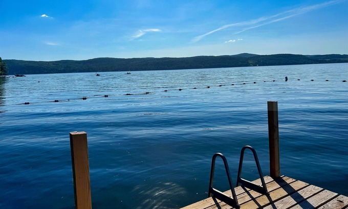 Cooperstown - Otsego Lake Casa | Twin Pines at the Lake - waterfront access w/ docks, swimming, fishing, boating