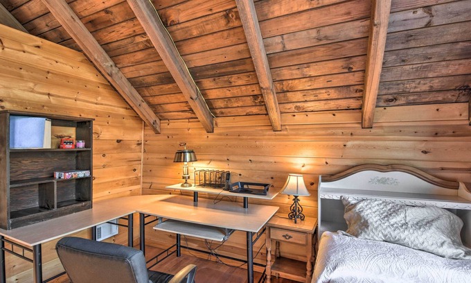 Ellijay Cabaña | Twin Pines Hill House - Fire Pit & Mountain View