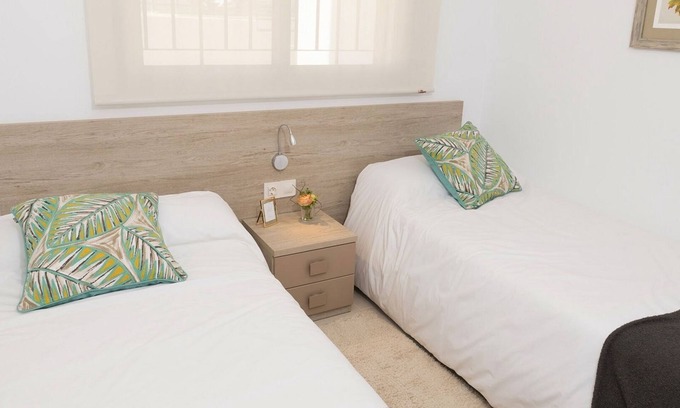 Mar de Pulpi Apartamento | Apartamento de dos dormitorios y dos baños con jardín