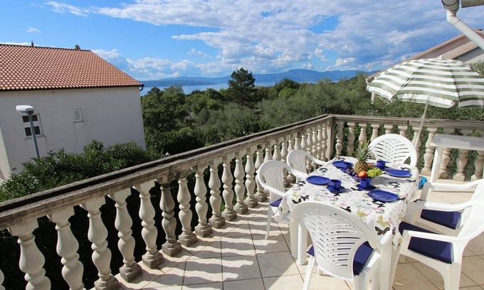 Sveti Vid-Miholjice Apartamento | Apartment Turkalj with sea view