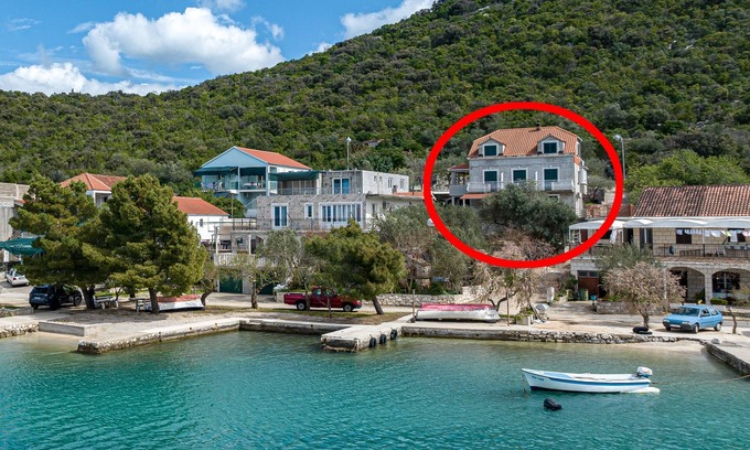 Dubrava Apartamento | Apartamento para dos personas en la playa Luka Dubrava, Peljesac (A-21647-a)
