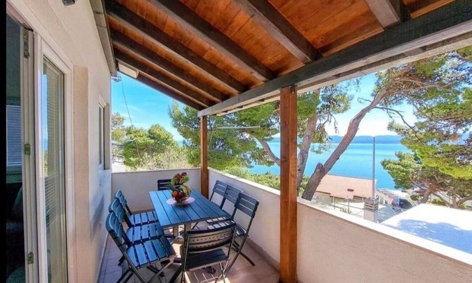 Medici Apartamento | Apartamento para dos personas con terraza y vista al mar Medici, Omis (A-23741-a)