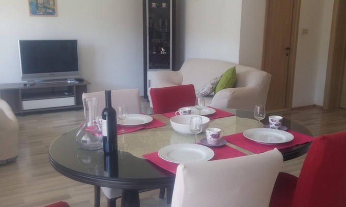 Marina Apartamento | Apartamento para dos personas con un balcon Marina, Trogir (A-14258-a)