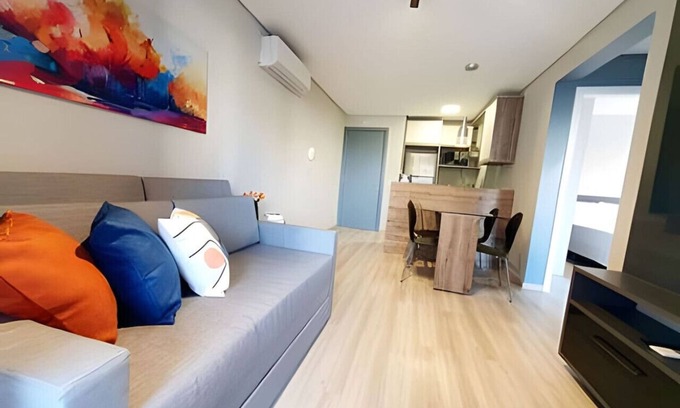 Bigorrilho Apartamento | Two-bedroom luxury condominium club Sky with parking space