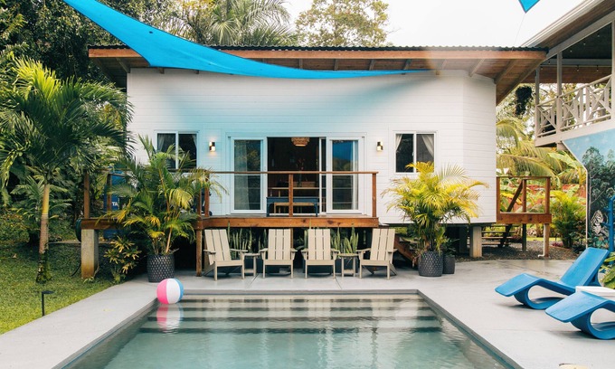 Big Creek Casa | Two Bedroom Pool Casita @ Casa Santosha Bocas Del Toro