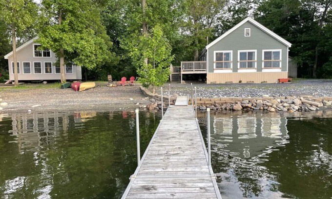 St. Albans Cabaña | Two Private Lake Champlain Cottages