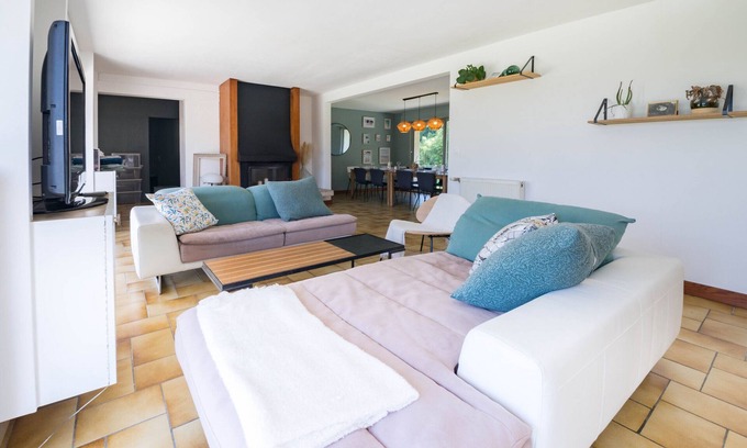 Landunvez Chalet De Esquí | TY AR MENEZ - Large family house near the beach