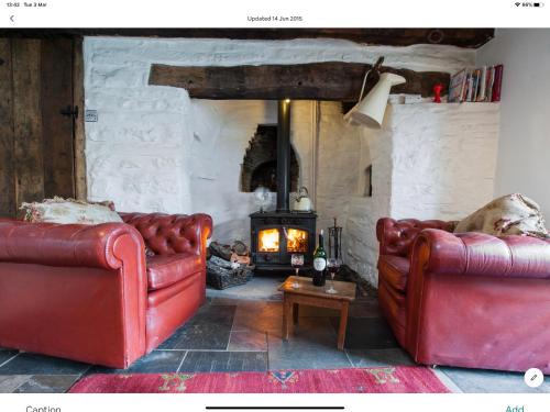 Talybont-on-Usk Apartamento | Ty Fferm Hen, Ancient Farmhouse, Coity Bach