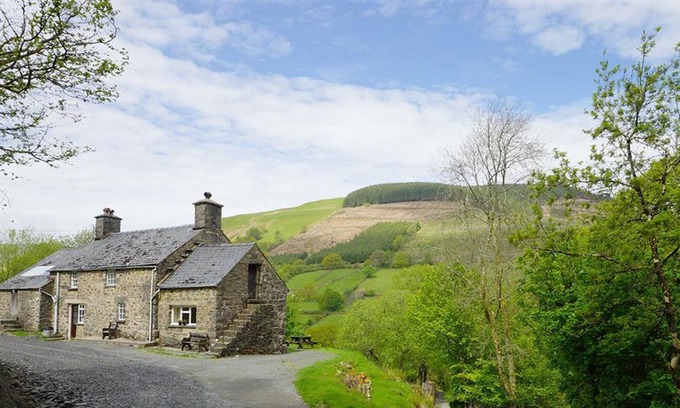 Mawddwy Cabaña | Tyn Y Ceunant - Tres Habitaciones Casa Rural, Capacidad 6