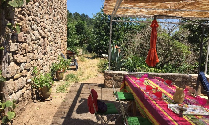 Sainte-Croix-de-Caderle Otro | Hameau carcasa cevenol típica 3, 16 pers. piscina de piano impresionantes vistas