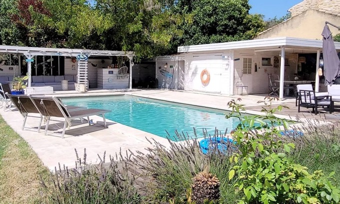 Le Thor Casa | Typical Provencal farmhouse of 220 m² with all comforts, swimming pool and calm!