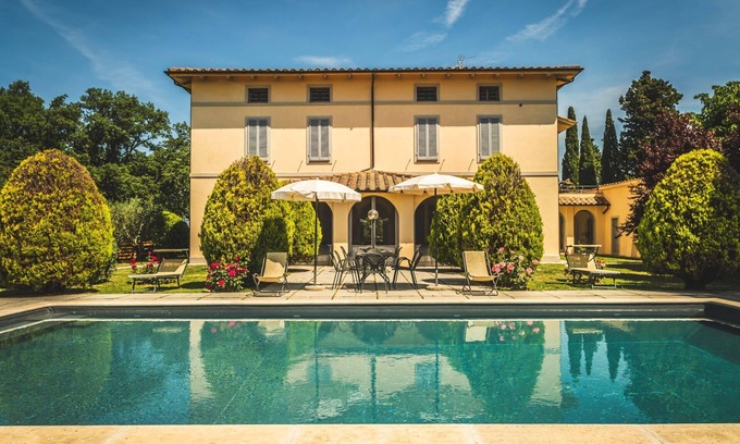Po' Bandino Villa | Villa de alto nivel con piscina privada y jardín, acceso gratuito a internet. Castiglione del