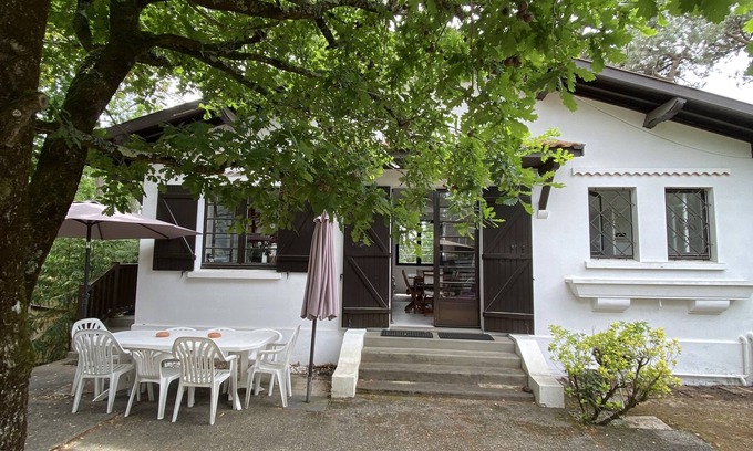 La Teste-de-Buch Villa | Villa típico de la cuenca de Arcachon en Pyla-sur-Mer/Abatilles con jardín
