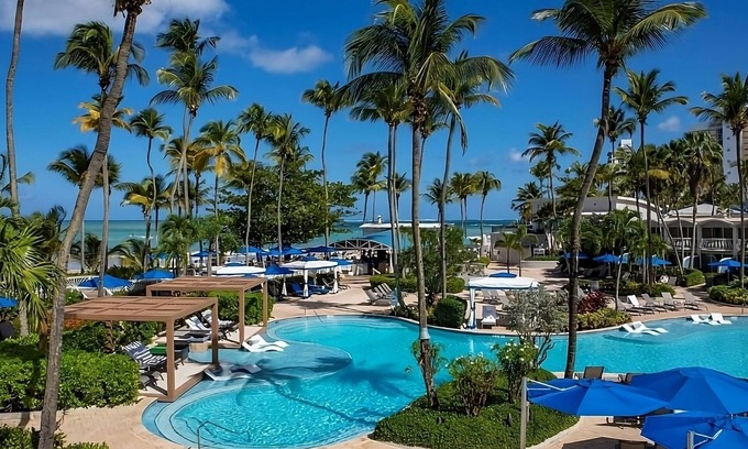 Isla Verde Hotel | Ultimate Beachfront Retreat Starts Here: Couple Room w/ Balcony and Pool Access