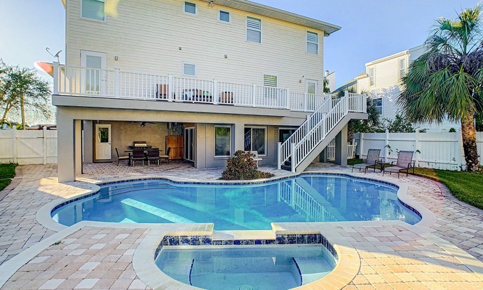 Indian Rocks Beach Casa | ★ Ultimate Family Beach Home with Pool ★