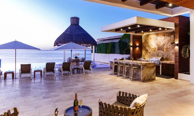 San José del Cabo Villa | Ultra Exclusive Beachfront Villa Just Steps from the Sand with Butler Included