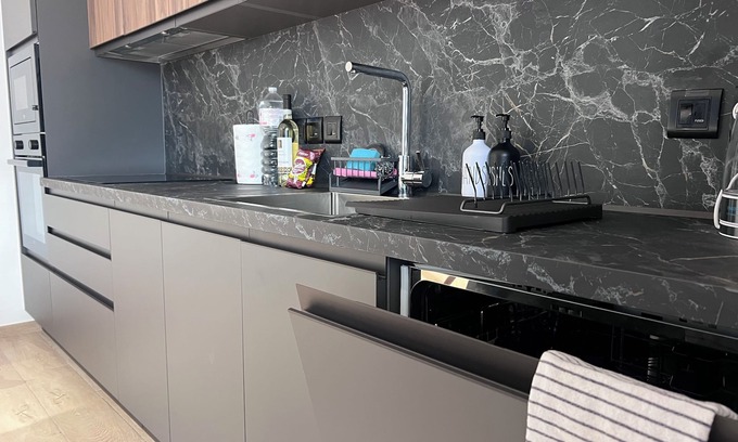 Mellieha Casa | Ultra-Modern, cosy 1-bedroom apartment with ACs, WiFi in serene Mellieħa