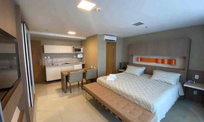 Guara Apartamento | Um Flat Dentro de um Hotel de Luxo Localizado Próximo aos Grandes Shoppings