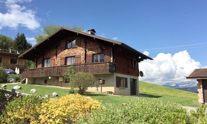 Nancy-sur-Cluses Chalet De Esquí | Un Vrai Chalet Tout en Bois Dans un Village Typique Haut Savoyard