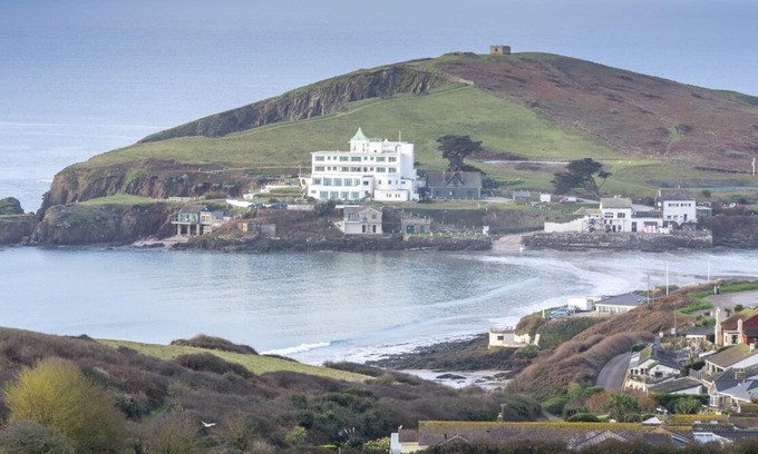 Bigbury-on-Sea Apartamento | Unbeatable views! 2 bed apartment, Burgh Island on the beach!