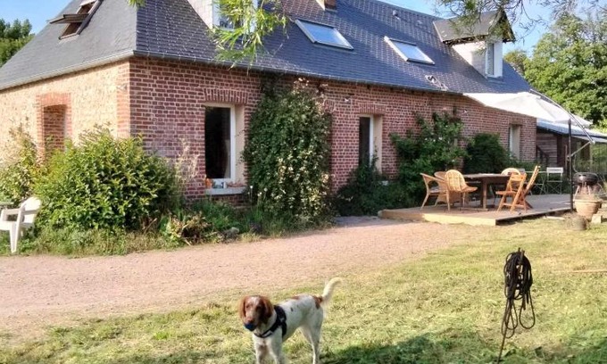 Bordeaux-Saint-Clair Casa | Une chambre dans la verdure