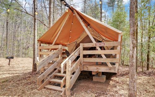 Suches Otro | Unforgettable Georgia Glamping: Safari Tent Retreat in Suches