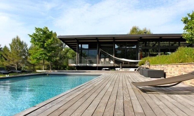 Beaurecueil Villa | Villa excepcional con transparencia en Sainte Victoire