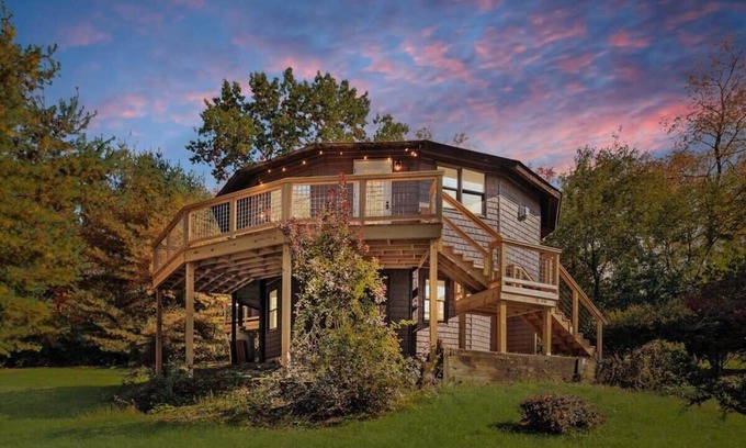 Athens Casa | Circle House - Bliss In The Mountains w. Hot Tub