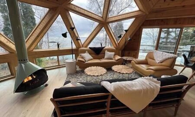 Schroeder Casa | Unique Geo Dome with Stunning Lake Superior Views
