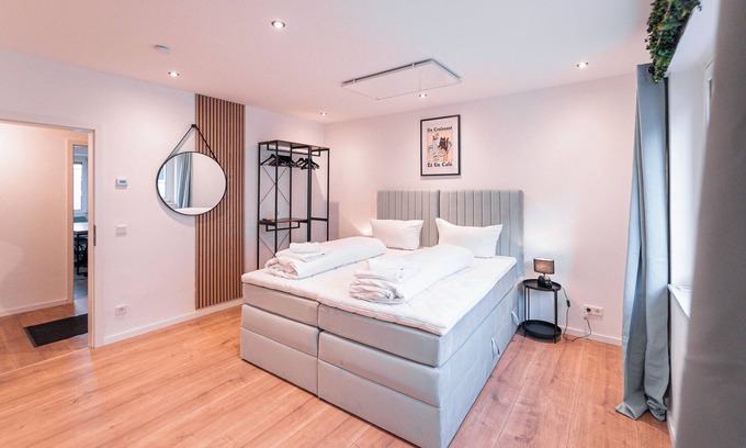 Ulm Apartamento | Unique Gneisenau wellness oasis