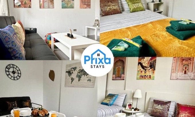 Great Houghton Casa | Unique Indian Inspired Townhouse Sleeps 11 In Northampton