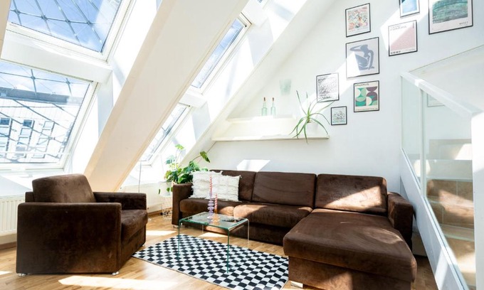 Erdberg Apartamento | UNIQUE MAISONETTE APARTMENT GASOMETER 12th Floor