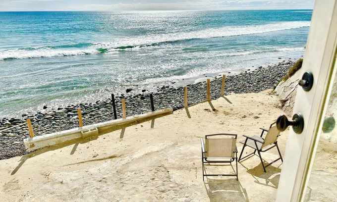 Playas de Rosarito Cabaña | UNIQUE One-of-a-Kind secluded beachfront