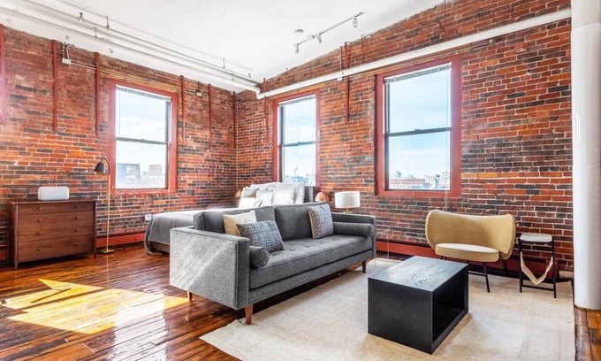 South End Casa | Unique South End Loft w/ Pool, Art Gallery, Steps to T by Blueground