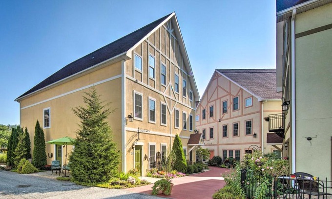 Adamstown Casa | Unique Townhouse in Bavarian-Style Neighborhood!