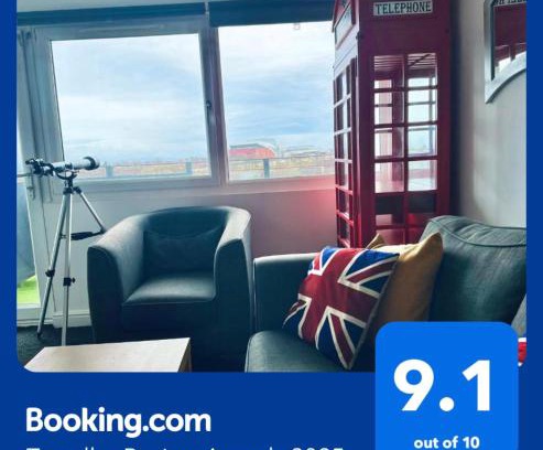 Everton Apartamento | Unique view of Anfield stadium - Charming 2 bedroom apartment in Liverpool with parking