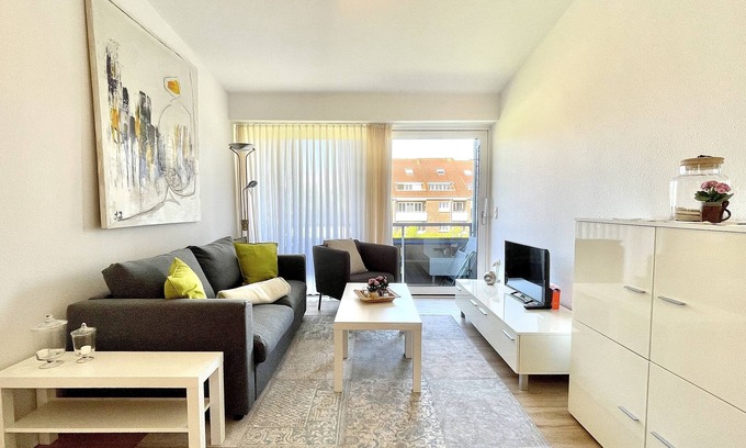 Langeoog Apartamento | Unser Lichtdurchflutetes Sonnennüst im Obergeschoß am Langeooger Ortsrand