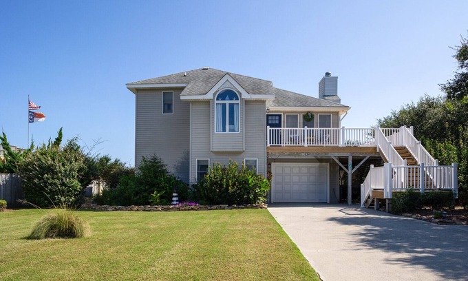 Sea Scape Casa | Updated beach house Kitty Hawk on Seascape with new pool! Walk to beach!