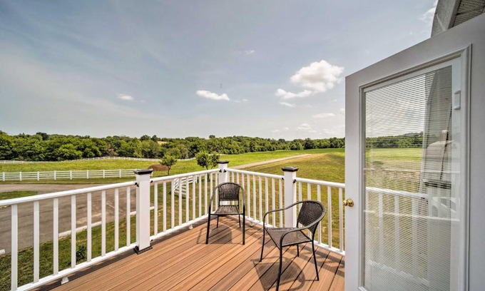Berger Casa | Updated Berger Cottage with Pool, on a Private Farm!