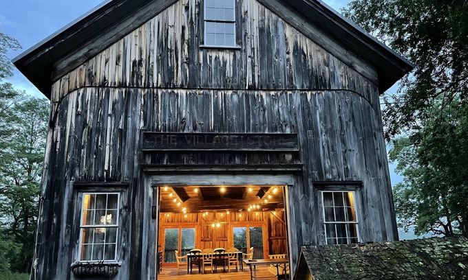 Hartwick Casa | Updated historic home with barn, great views, and EV charger for electric cars!