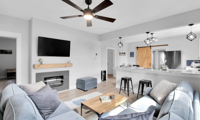 Greenville Casa | Updated home with mid-century charm short walk to village & short drive downtown